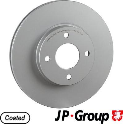 JP Group 4063102100 - Спирачен диск vvparts.bg