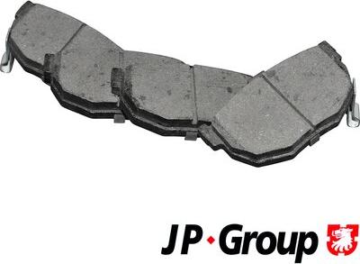 JP Group 4063700110 - Комплект спирачно феродо, дискови спирачки vvparts.bg