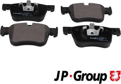 JP Group 4163607610 - Комплект спирачно феродо, дискови спирачки vvparts.bg