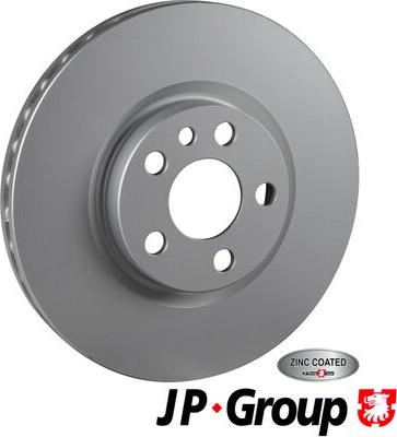 JP Group 4163100800 - Спирачен диск vvparts.bg
