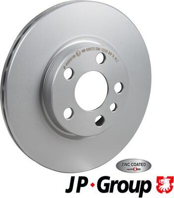 JP Group 4163101100 - Спирачен диск vvparts.bg