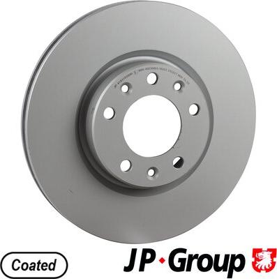 JP Group 4163103800 - Спирачен диск vvparts.bg