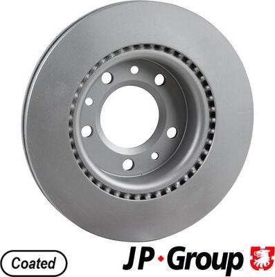 JP Group 4163103700 - Спирачен диск vvparts.bg