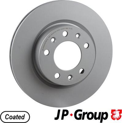 JP Group 4163103700 - Спирачен диск vvparts.bg