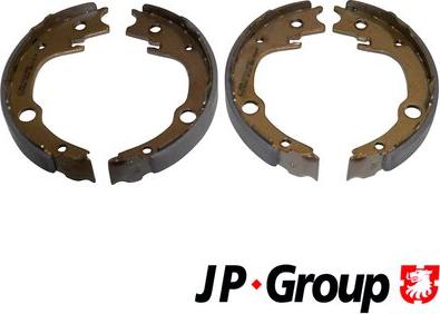 JP Group 4863900410 - Комплект спирачна челюст, ръчна спирачка vvparts.bg