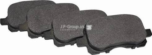 JP Group 4863600310 - Комплект спирачно феродо, дискови спирачки vvparts.bg