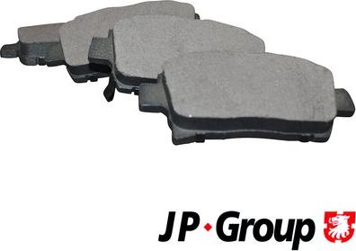 JP Group 4863602210 - Комплект спирачно феродо, дискови спирачки vvparts.bg