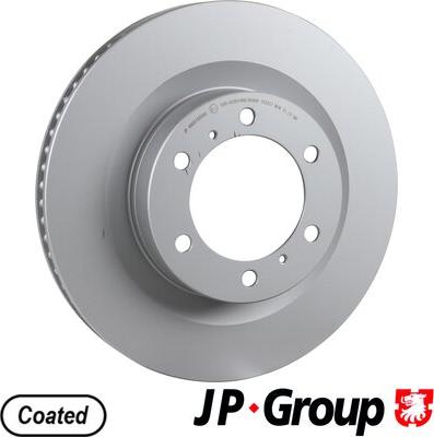 JP Group 4863105500 - Спирачен диск vvparts.bg