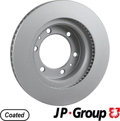 JP Group 4863105100 - Спирачен диск vvparts.bg