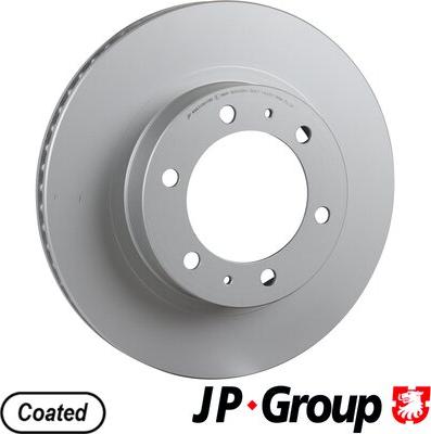 JP Group 4863105100 - Спирачен диск vvparts.bg