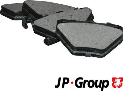 JP Group 4863701110 - Комплект спирачно феродо, дискови спирачки vvparts.bg