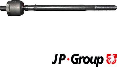 JP Group 4344500400 - Аксиален шарнирен накрайник, напречна кормилна щанга vvparts.bg