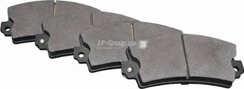 JP Group 4363600110 - Комплект спирачно феродо, дискови спирачки vvparts.bg