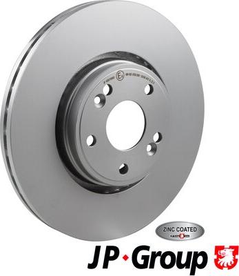 JP Group 4363100600 - Спирачен диск vvparts.bg