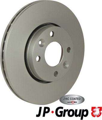 JP Group 4363100800 - Спирачен диск vvparts.bg