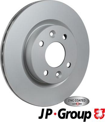 JP Group 4363101900 - Спирачен диск vvparts.bg