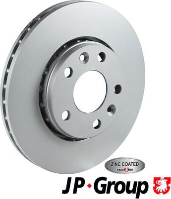 JP Group 4363101700 - Спирачен диск vvparts.bg