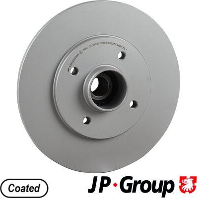 JP Group 4363203500 - Спирачен диск vvparts.bg