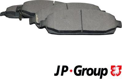 JP Group 5563600210 - Комплект спирачно феродо, дискови спирачки vvparts.bg