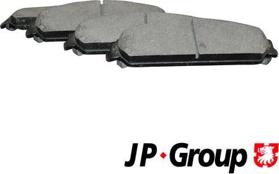 JP Group 5063600410 - Комплект спирачно феродо, дискови спирачки vvparts.bg