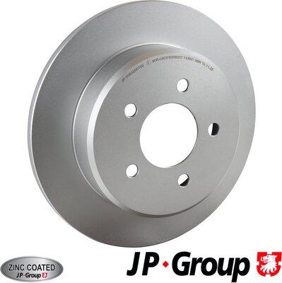 JP Group 5063200100 - Спирачен диск vvparts.bg