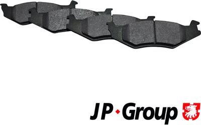 JP Group 5063700110 - Комплект спирачно феродо, дискови спирачки vvparts.bg