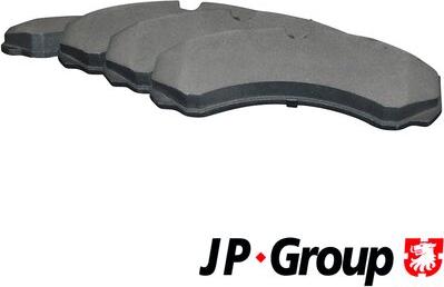 JP Group 5363600310 - Комплект спирачно феродо, дискови спирачки vvparts.bg
