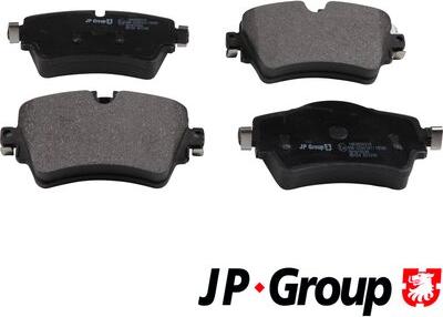 JP Group 1463606310 - Комплект спирачно феродо, дискови спирачки vvparts.bg