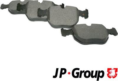 JP Group 1463600810 - Комплект спирачно феродо, дискови спирачки vvparts.bg
