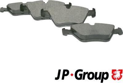 JP Group 1463600710 - Комплект спирачно феродо, дискови спирачки vvparts.bg