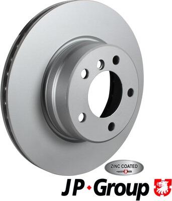 JP Group 1463105000 - Спирачен диск vvparts.bg