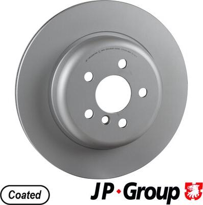 JP Group 1463206700 - Спирачен диск vvparts.bg