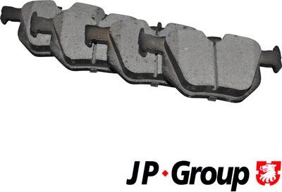 JP Group 1463701910 - Комплект спирачно феродо, дискови спирачки vvparts.bg