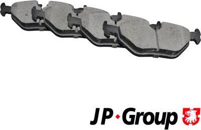 JP Group 1463701410 - Комплект спирачно феродо, дискови спирачки vvparts.bg