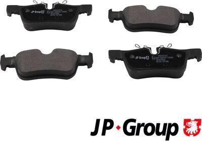JP Group 1463702310 - Комплект спирачно феродо, дискови спирачки vvparts.bg