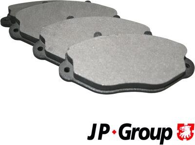 JP Group 1563600410 - Комплект спирачно феродо, дискови спирачки vvparts.bg