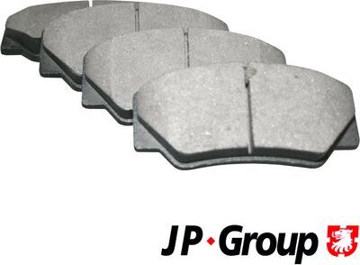 JP Group 1563600710 - Комплект спирачно феродо, дискови спирачки vvparts.bg