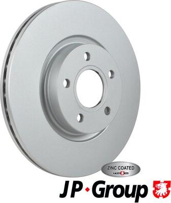 JP Group 1563104600 - Спирачен диск vvparts.bg