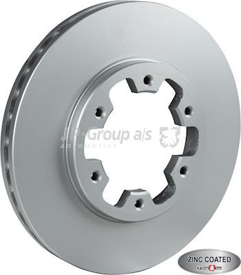 JP Group 1563105100 - Спирачен диск vvparts.bg