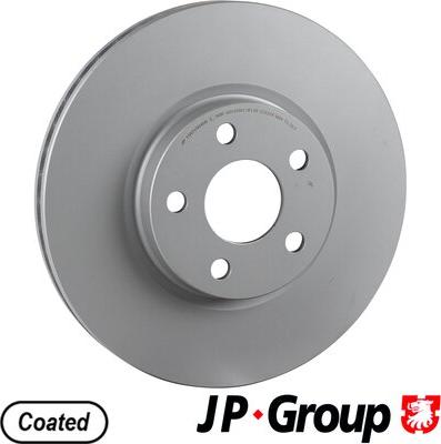 JP Group 1563106400 - Спирачен диск vvparts.bg