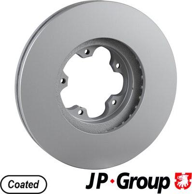 JP Group 1563106100 - Спирачен диск vvparts.bg