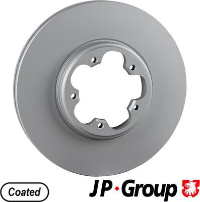 JP Group 1563106100 - Спирачен диск vvparts.bg