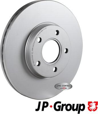 JP Group 1563101500 - Спирачен диск vvparts.bg