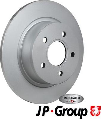 JP Group 1563201800 - Спирачен диск vvparts.bg