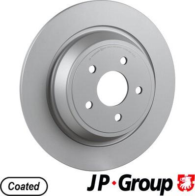 JP Group 1563203000 - Спирачен диск vvparts.bg