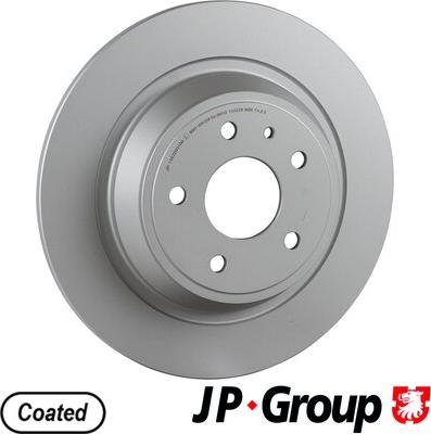JP Group 1563203100 - Спирачен диск vvparts.bg
