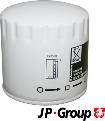 JP Group 1518500100 - Маслен филтър vvparts.bg