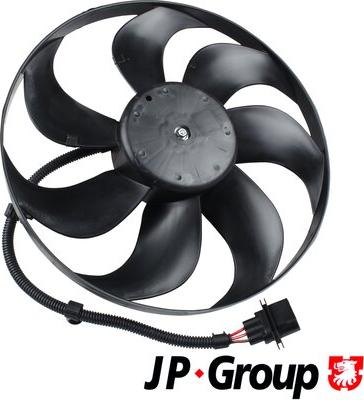 JP Group 1199104100 - Вентилатор, охлаждане на двигателя vvparts.bg
