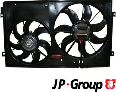 JP Group 1199106600 - Вентилатор, охлаждане на двигателя vvparts.bg