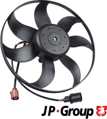 JP Group 1199106200 - Вентилатор, охлаждане на двигателя vvparts.bg
